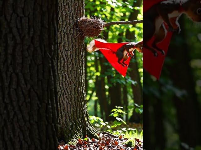 Super Squirrel's Nut Rescue Gone Wrong | Forest Fails