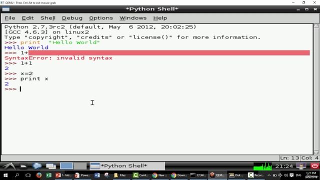 24 - Python and Your First Code