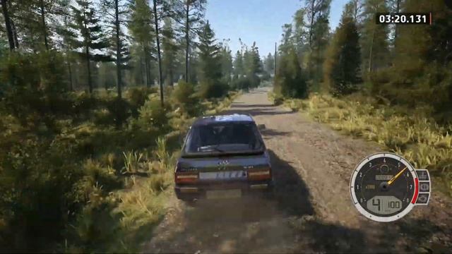 EA Sports WRC - Peugeot 309 GTI at Lahdenkyla Rally Run Gameplay