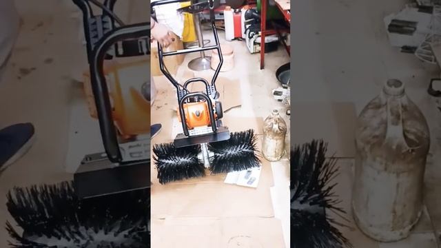 STIHL jhadu wali machine #stihl #shorts