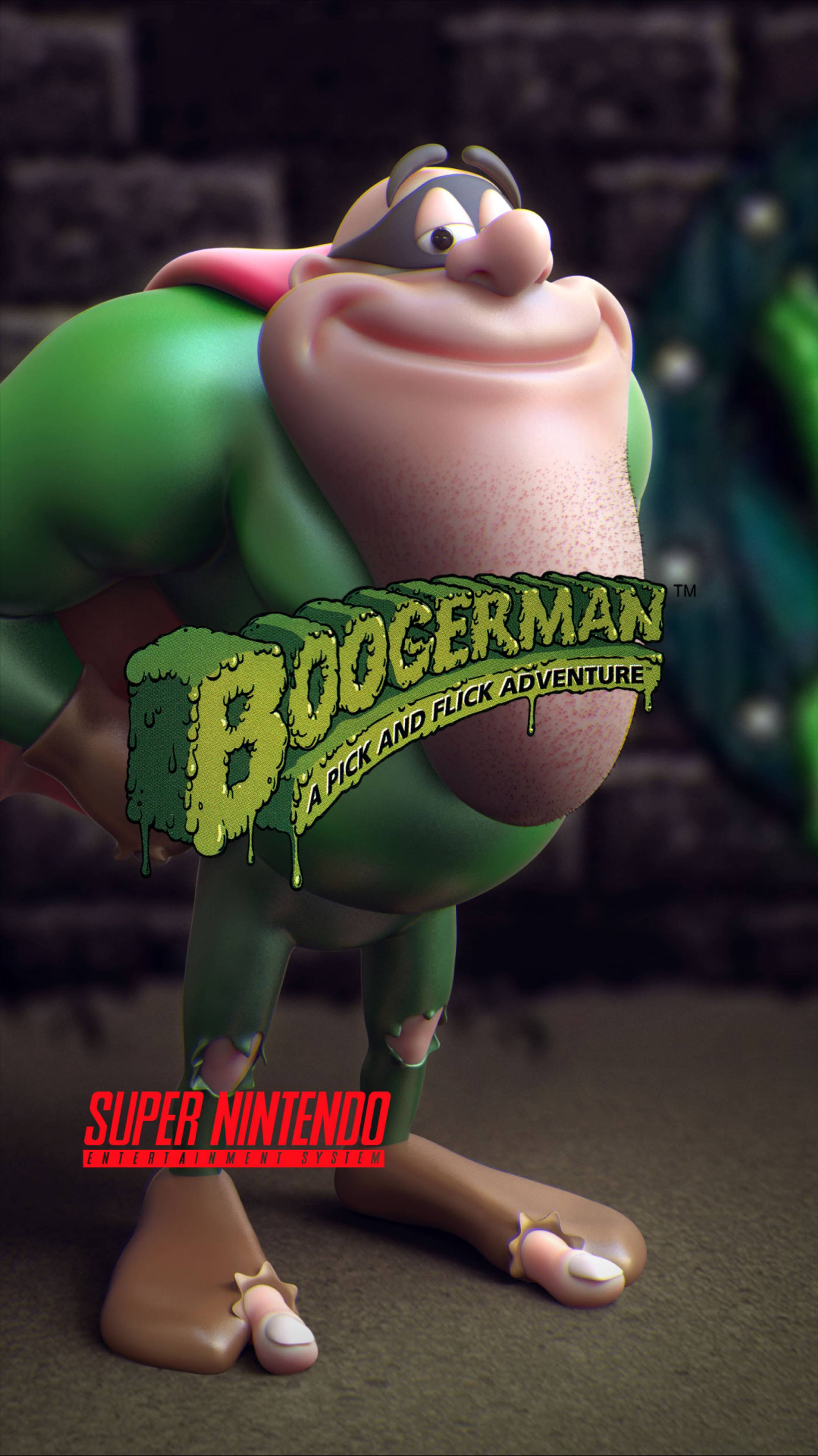 Boogerman: A Pick and Flick Adventure | SNES | Fubon Games