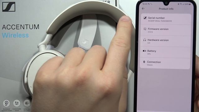 How to Check Serial Number of Sennheiser Accentum Wireless?