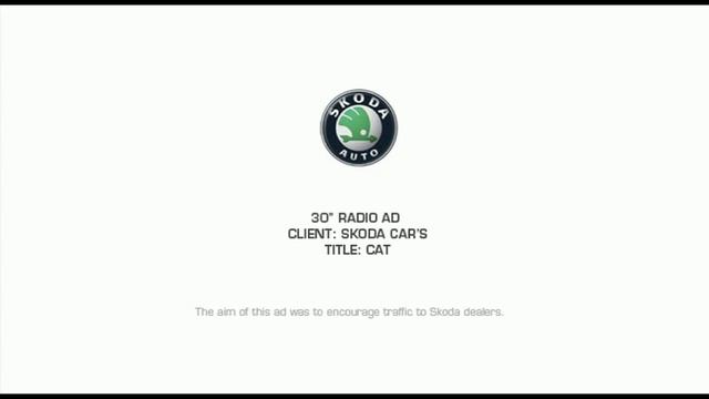 SKODA - RADIO AD