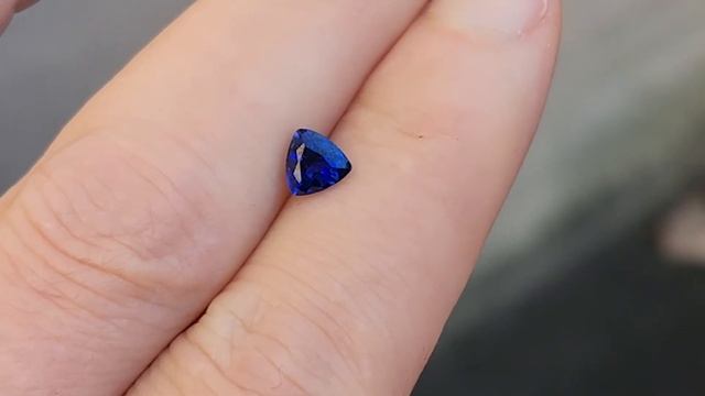 Ceylon sapphire, no heat, 5mm, royal blue