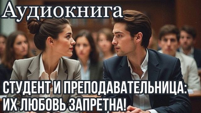 СТРАСТЬ В АУДИТОРИИ: ПРЕПОДАВАТЕЛЬНИЦА НЕ УСТОЯЛА ПЕРЕД СТУДЕНТОМ! - АУДИОКНИГА ЛЮБОВНЫЙ РОМАН