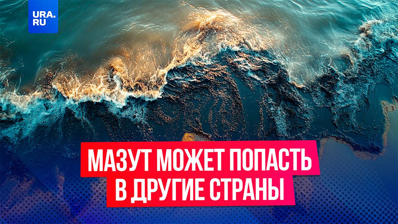 Россия ускорит сбор мазута в море, чтобы он не попал к соседям