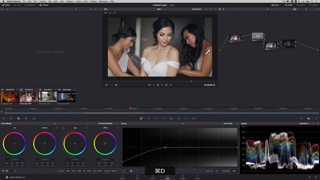 DaVinci Resolve - Знакомство с программой   Цветокоррекции видео