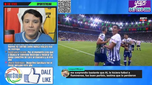 ANALISIS ⚽️ Fluminense 3 - 2 Alianza Lima ⚽️ Grupo A - Copa Libertadores 2024