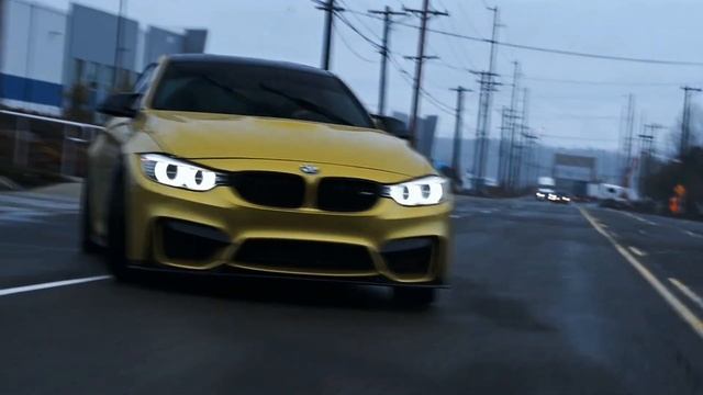 YELLOW BMW M4 DRIFT CLIP - AE