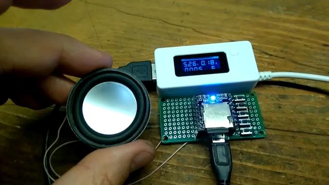 DFPlayer mini + 3W speaker