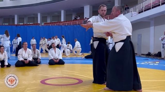 Мастер-класс Вадима Прохореня, 6 дан айкидо. Торнадо 2024. 8.12.24