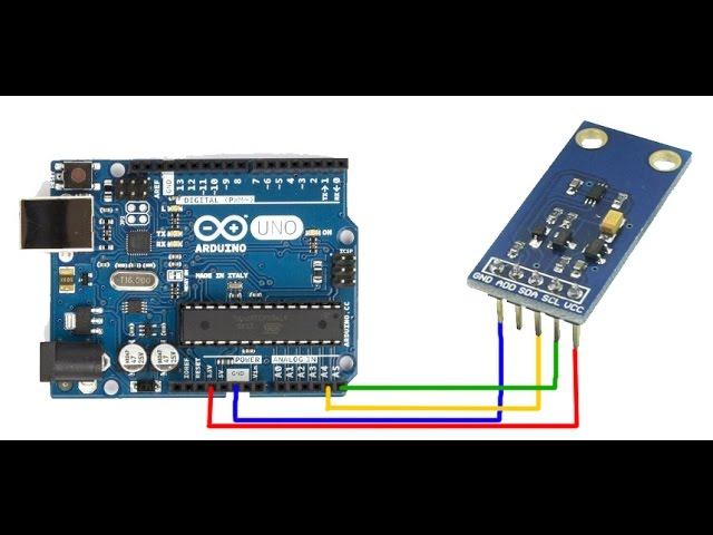 Датчик освещенности BH1750 и подключение его к Arduino