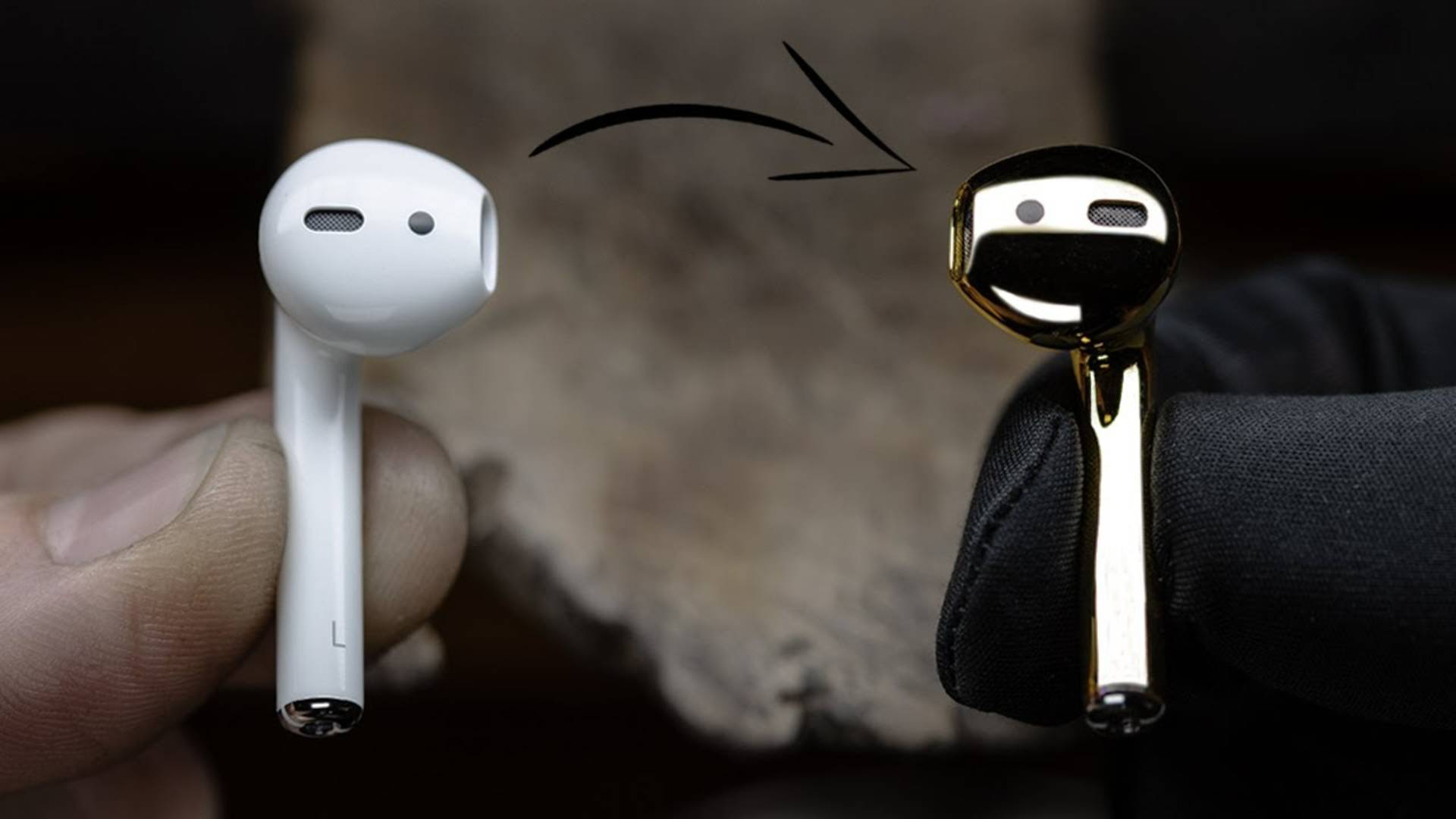 Я превращаю AIRPODS в 18 каратные AIRGOLDS