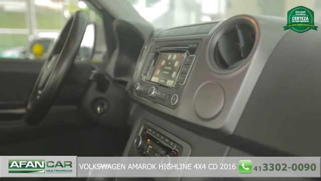 VOLKSWAGEN AMAROK HIGHLINE 4X4 CD 2016