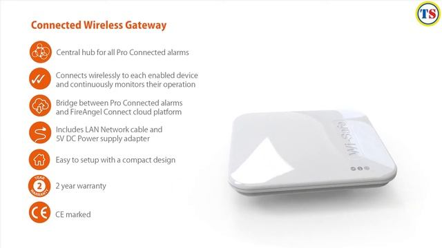 FireAngel Pro Wireless Gateway: Smart Home Safety & Connectivity Solution | Toolstation