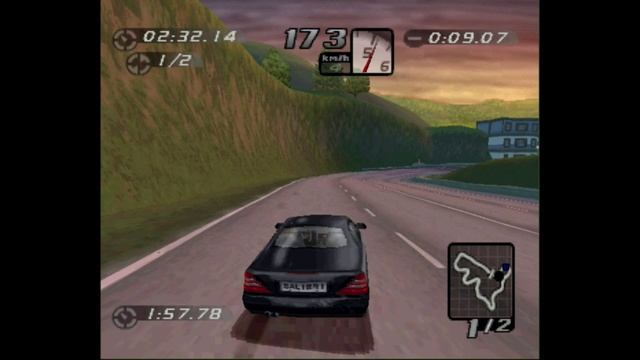 NFS:High Stakes Mercedes slk230 VS Aston Martin DB7 (Salieri s Gaming Bar / Игровой Бар Сальери)