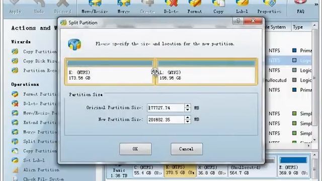 How to split partition without data loss - MiniTool Partition Wizard 7.6