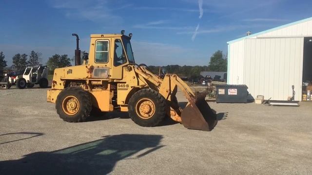 Fiat Allis 545B 4x4 Articulated Wheel Loader w/ Cab.