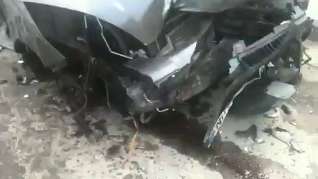 Mitsubishi colt crash