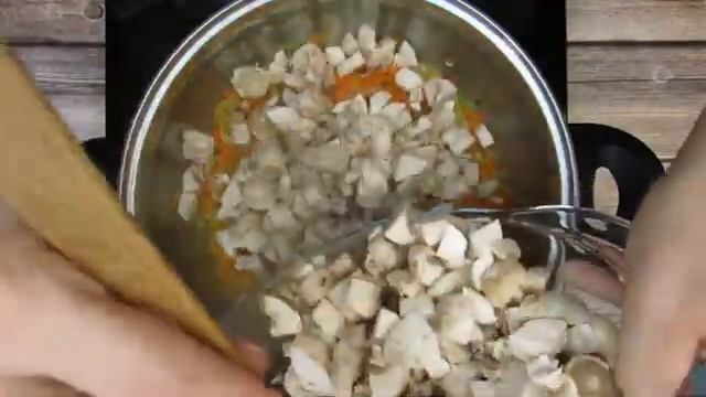 Гречка с жареными овощами