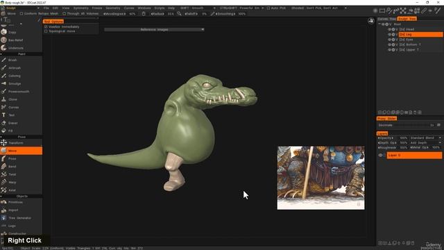 9 - Sculpting the Leg