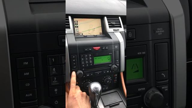 2008 Range Rover Sport Navigation Volume Adjust