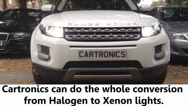 Evoque xenons headlamp retrofit