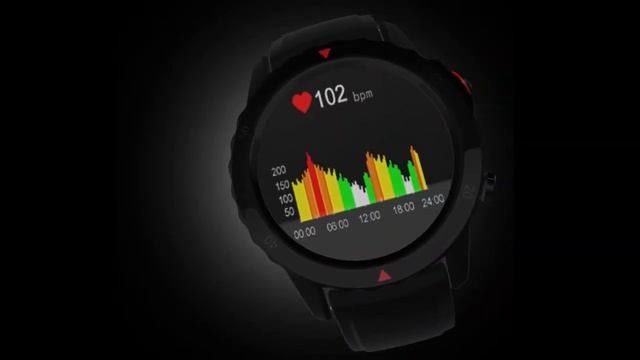 Toleda B5 Gloryfit App dynamic heart rate sport watch with full touch screen