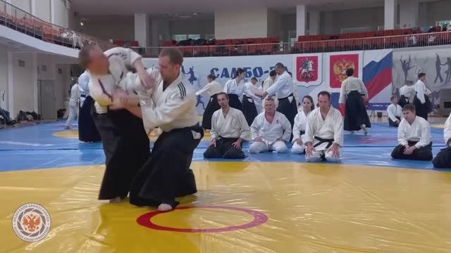 Мастер-класс Ивана Егоров, 5 дан айкидо. Торнадо 2024. 8.12.24