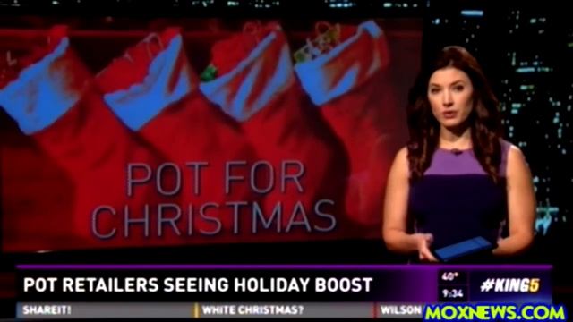 "Pot Appears To Be A Popular Stocking Stuffer This Year In Seattle!"