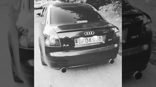 Audi a4 b6 1.8t exhaust sound