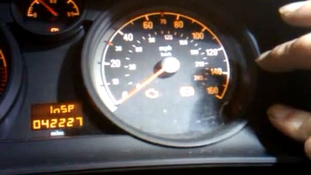 How to reset service light, indicator on a 2006 Vauxhall Astra 1.7 cdti