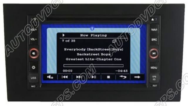 Audi A4 DVD GPS Navigation System.avi