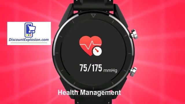 BLOOD PRESSURE AND HEART RATE HEALTH SMART WATCH - 2019 BEST SELLER!