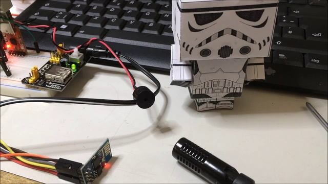 ESP8266 WiFi Module playing the Imperial March