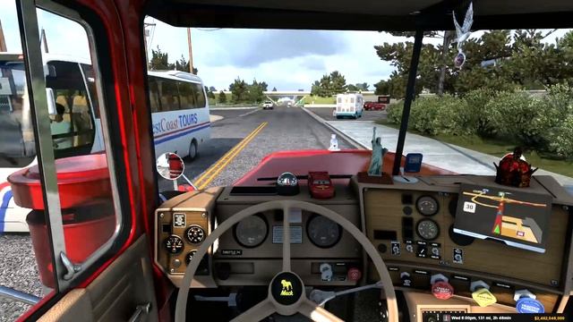 Realistic Driving In the Mack R (American Truck Simulator)