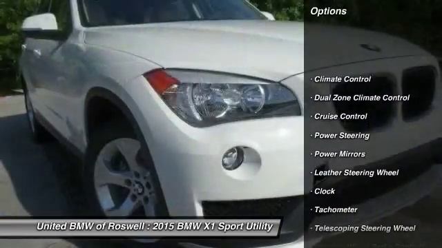 2015 BMW X1 Roswell GA 14007