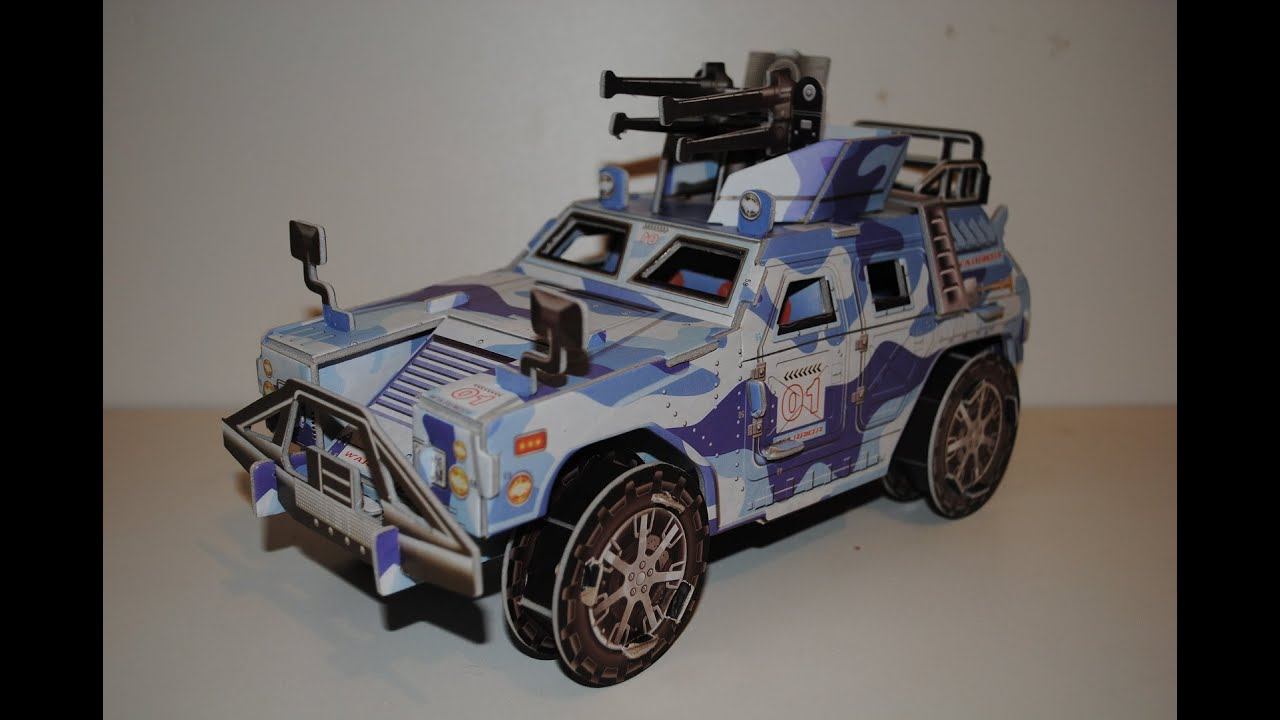 3D Puzzle "Military Jeep"