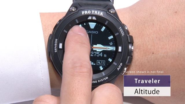 Casio At CES: Pro Trek Smart watch