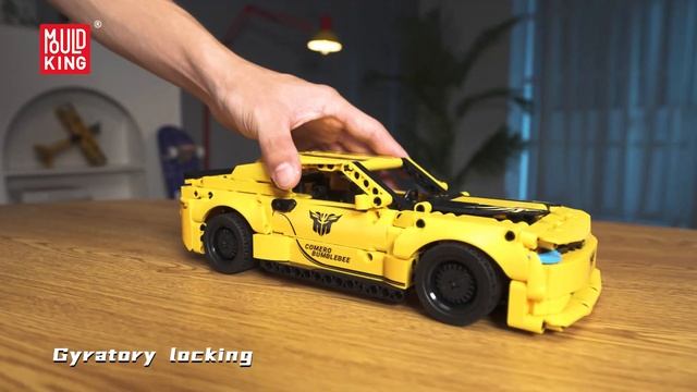 Mould king 15080 15081 bumblebee car