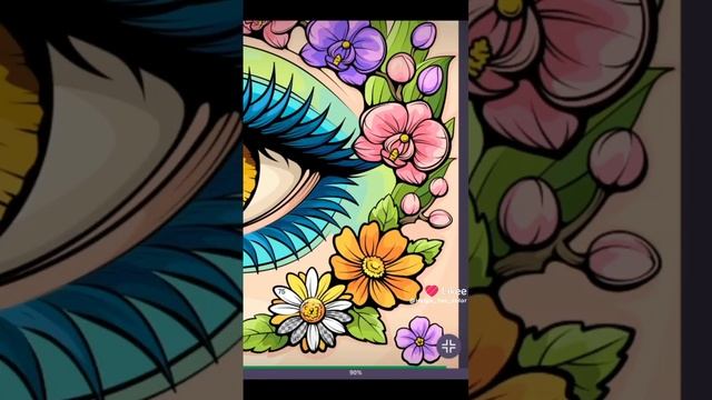 21 #раскраска #coloringbook #top