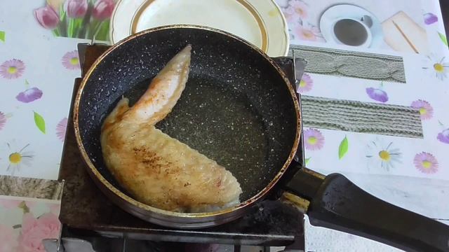 Народный советский Жаренные Куринные крылья