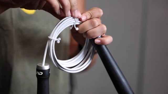 HOW TO WRAP AND STORE THE RAPID FIT JUMP ROPE | Rx Smart Gear