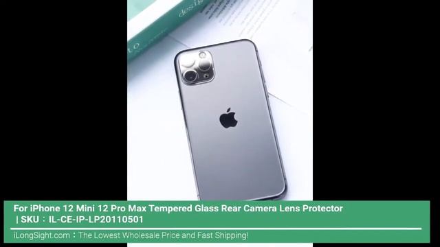 For iPhone 12 Mini 12 Pro Max Tempered Glass Rear Camera Lens Protector  SKU：IL CE IP LP20110501