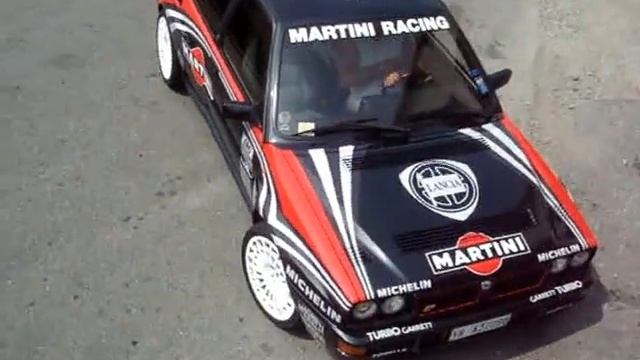 Kit adesivo lancia delta martini evoluzione black