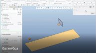 Creo Parametric. Соединение "Паз"