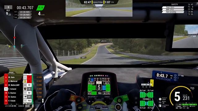 Assetto Corsa Compe. Lamborghini Huracan GT3 EVO2 @Brands Hatch *PERSONAL BEST TIME* 1:27.980