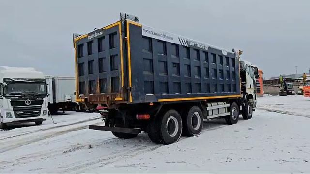 🔹Самосвал FAW J6 (8x4)