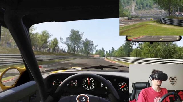 RUF Yellowbird commentated Hotlap around Nords | AC | VR