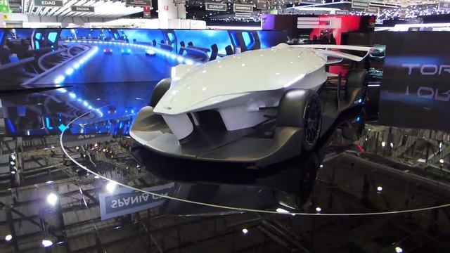 TORQ driverless LeMans racer concept at Geneva